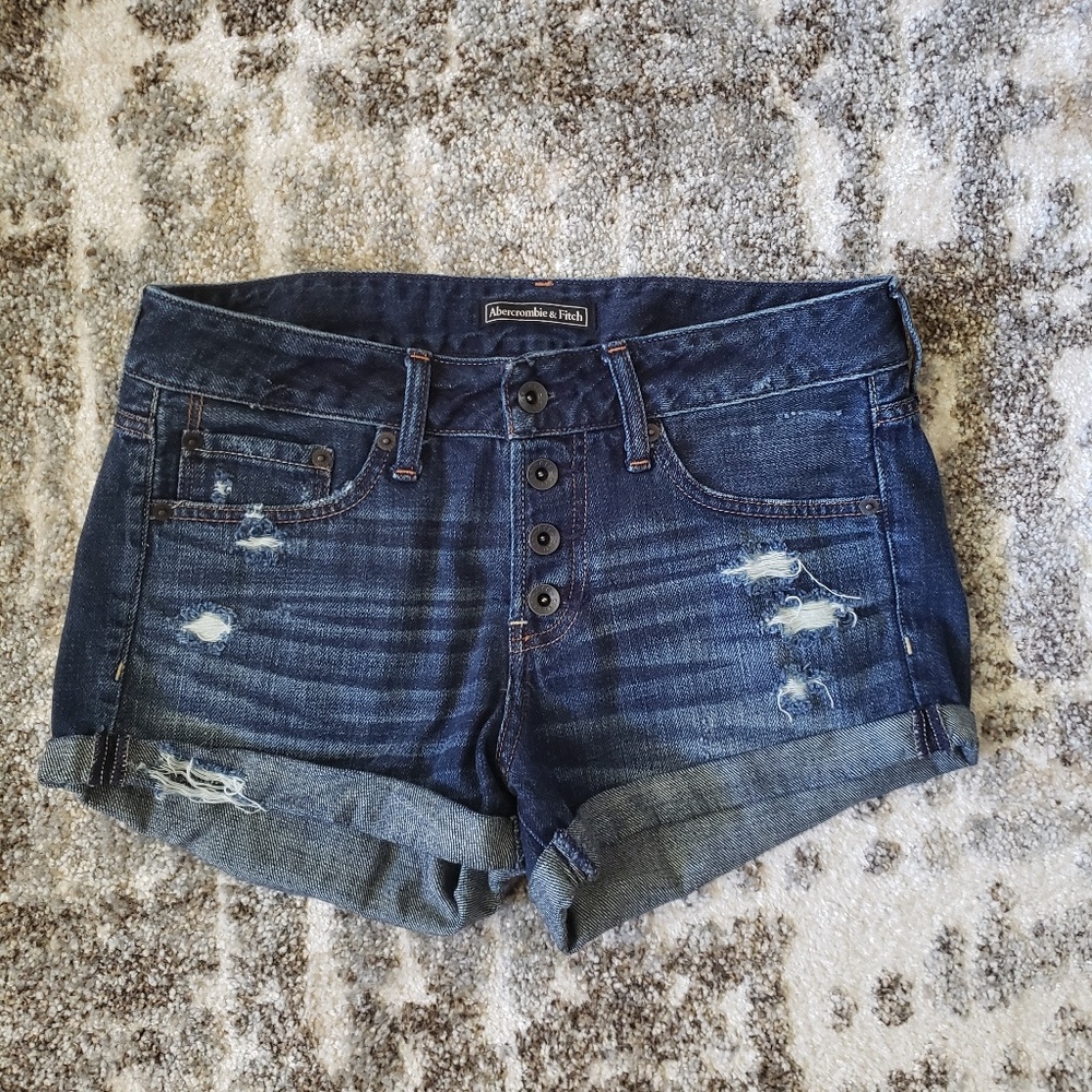 A&F jean shorts